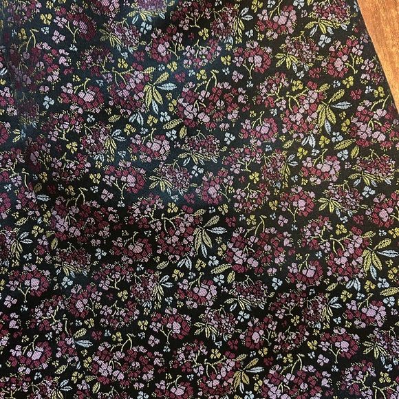 LOFT Floral Print Mini Skirt Women’s Size 6 Petite Business Casual Cockatil - Picture 3 of 8